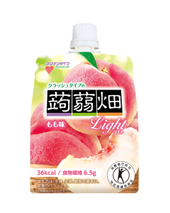 許可番号1881号のクラッシュタイプの蒟蒻畑ライトもも味の商品画像