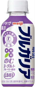第1887号明治ブルガリアのむヨーグルトブルーベリー風味ＬＢ８１